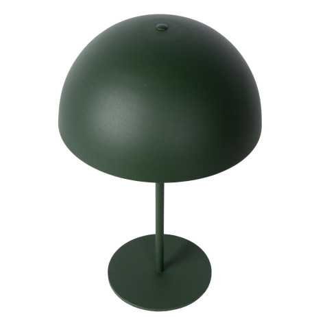 SIEMON - Lampe de table - Ø 25 cm - 1xE14 - Vert