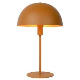 SIEMON - Lampe de table - Ø 25 cm - 1xE14 - Jaune Ocre