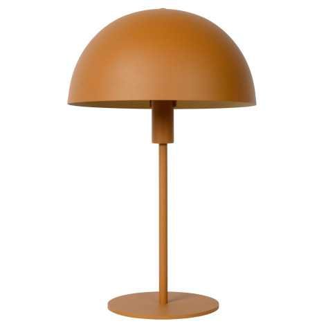 SIEMON - Lampe de table - Ø 25 cm - 1xE14 - Jaune Ocre