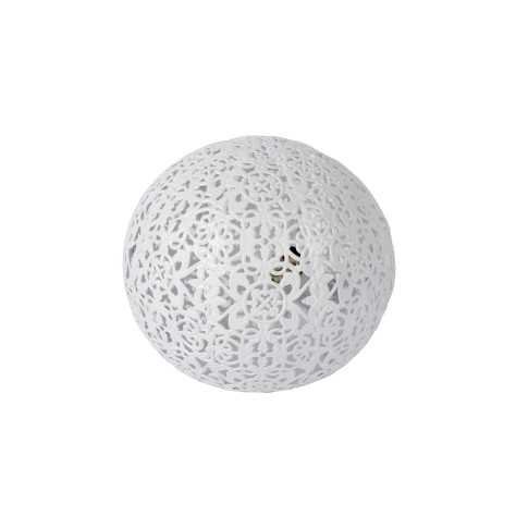 PAOLO - Lampe de table - Ø 14,5 cm - 1xG9 - Blanc