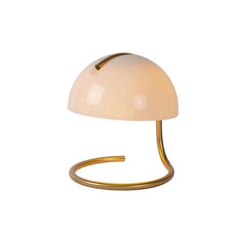 CATO - Lampe de table - Ø 23,5 cm - 1xE27 - Blanc