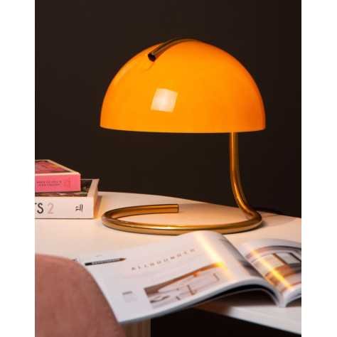 CATO - Lampe de table - Ø 23,5 cm - 1xE27 - Orange