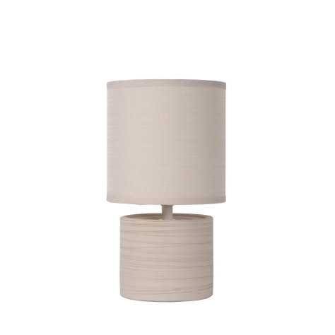 GREASBY - Lampe de table - Ø 14 cm - 1xE14 - Crème