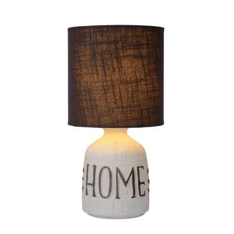 COSBY - Lampe de table - Ø 16,5 cm - 1xE14 - Blanc