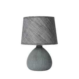 RAMZI - Lampe de table - Ø 18 cm - 1xE14 - Gris 2