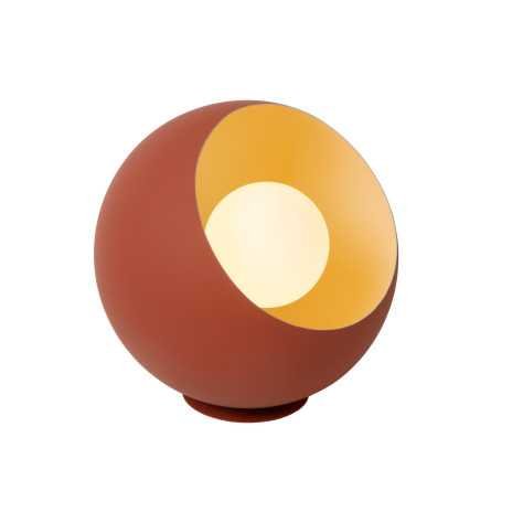 DOREDOS - Lampe de table - Ø 20 cm - 1xE27 - Terre cuite