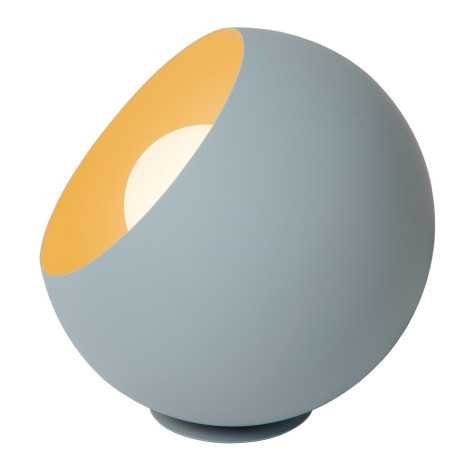 DOREDOS - Lampe de table - Ø 20 cm - 1xE27 - Bleu Pastel