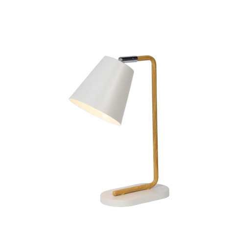 CONA - Lampe de table - 1xE14 - Blanc