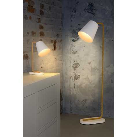 CONA - Lampe de table - 1xE14 - Blanc