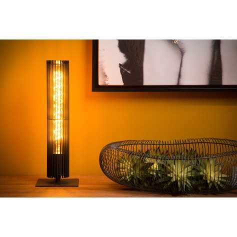 LIONEL - Lampe de table - 1xE27 - Noir
