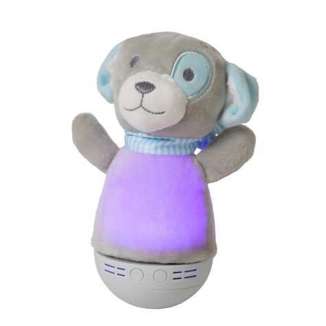 DOLLY - Lampe de table Chambres d'enfant - Piles - Gris