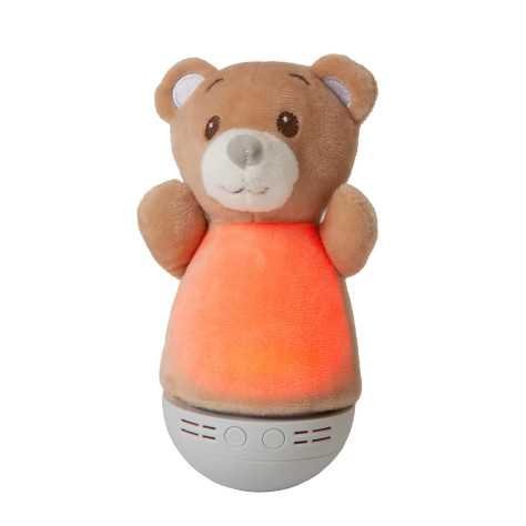 DOLLY - Lampe de table Chambres d'enfant - Piles - Brun