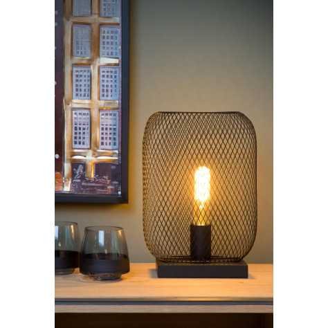 MESH - Lampe de table - 1xE27 - Noir