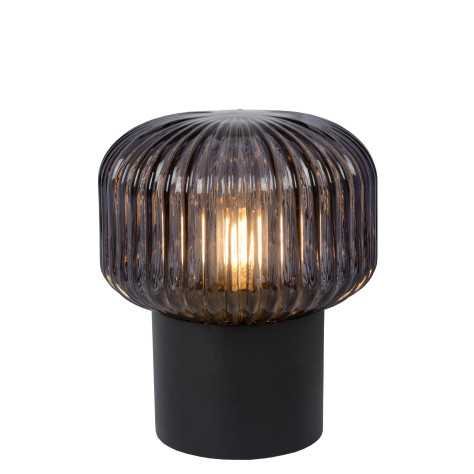 JANY - Lampe de table - Ø 16 cm - 1xE14 - Noir