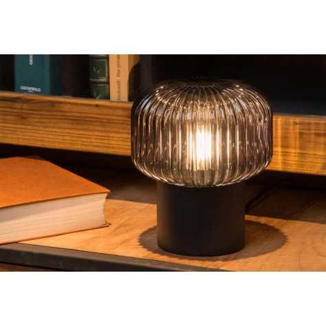JANY - Lampe de table - Ø 16 cm - 1xE14 - Noir
