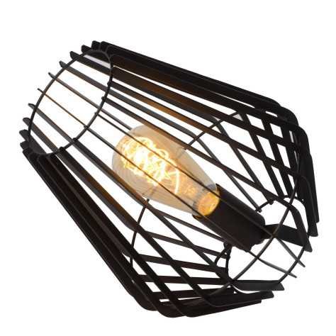REDA - Lampe de table - 1xE27 - Noir