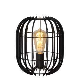 REDA - Lampe de table - Ø 22 cm - 1xE27 - Noir