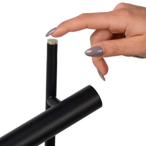 PHILON - Lampe de table - Ø 13 cm - LED Dim. - 1x4,5W 3000K - Noir