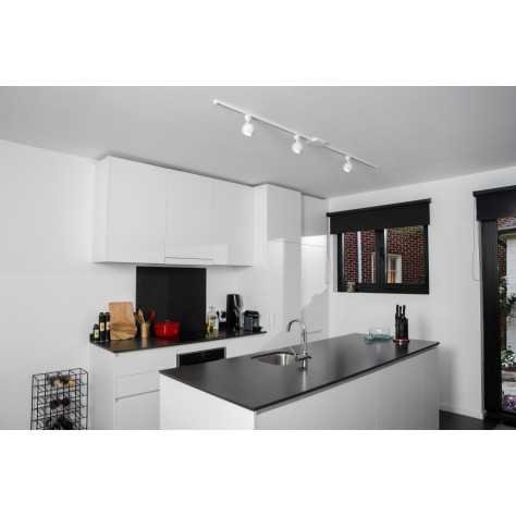 TRACK FAVORI Spot sur rail - Système de rail monophasé / Éclairage sur rail - 1xGU10 - Blanc (Extension)