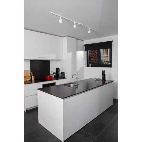 TRACK FAVORI Spot sur rail - Système de rail monophasé / Éclairage sur rail - 1xGU10 - Blanc (Extension)