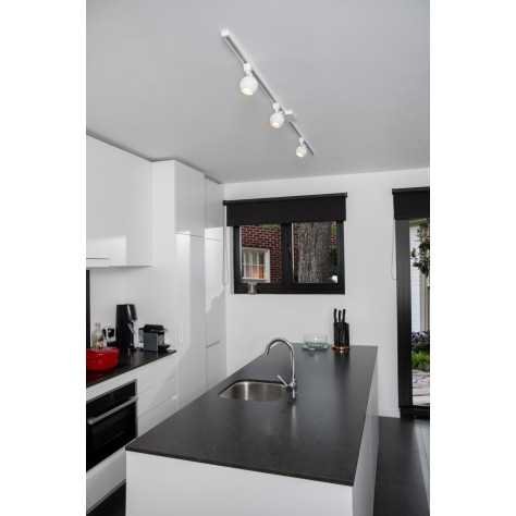 TRACK FAVORI Spot sur rail - Système de rail monophasé / Éclairage sur rail - 1xGU10 - Blanc (Extension)