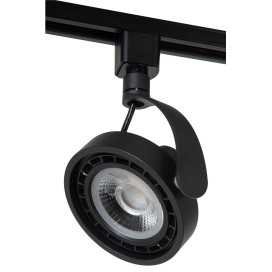 TRACK DORIAN Spot sur rail - Système de rail monophasé / Éclairage sur rail - 1xES111 - Noir (Extension) 2
