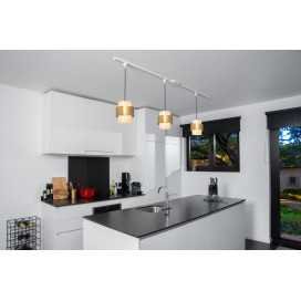 TRACK Adaptateur de suspension - Système de rail monophasé / Éclairage sur rail - Blanc(Extension) 2