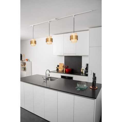 TRACK Adaptateur de suspension - Système de rail monophasé / Éclairage sur rail - Blanc(Extension)