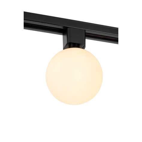 TRACK TYCHO Spot sur rail - Système de rail monophasé / Éclairage sur rail - 1xG9 - Opal(Extension)