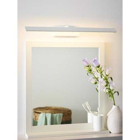 BETHAN - Miroir lumineux Salle de bains - LED - 1x12W 3000K - IP21 - Blanc