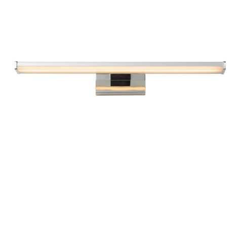 ONNO - Miroir lumineux Salle de bains - LED - 1x8W 3000K - IP44 - Chrome Dépoli