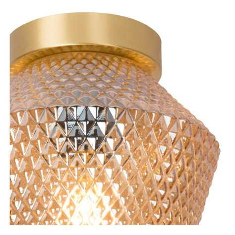 ROSALIND - Plafonnier - Ø 21 cm - 1xE27 - Ambre