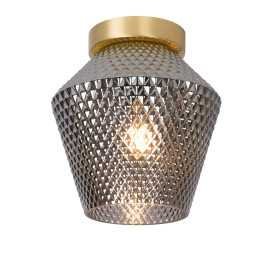 ROSALIND - Plafonnier - Ø 21 cm - 1xE27 - Fumé