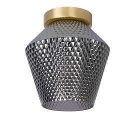 ROSALIND - Plafonnier - Ø 21 cm - 1xE27 - Fumé 2