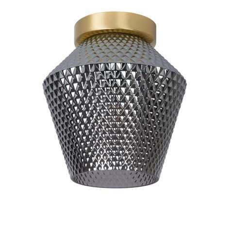 ROSALIND - Plafonnier - Ø 21 cm - 1xE27 - Fumé