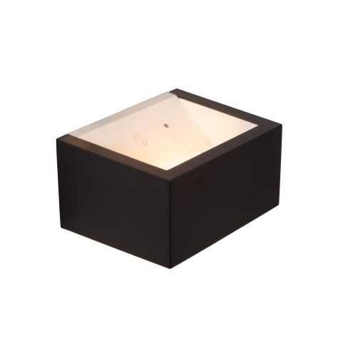 BRIDA - Applique murale Intérieur/Extérieur Rechargeable - Batterie/Piles - LED Dim. - 1x3,7W 2700K - IP54 - Détecteur