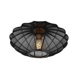 CORINA - Plafonnier - Ø 40 cm - 1xE27 - Noir