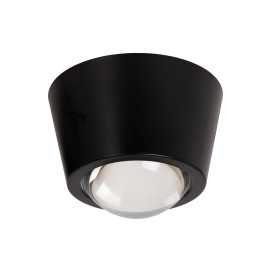 RIGON - Plafonnier - Ø 9 cm - LED - 1x6W 3000K - Noir 2