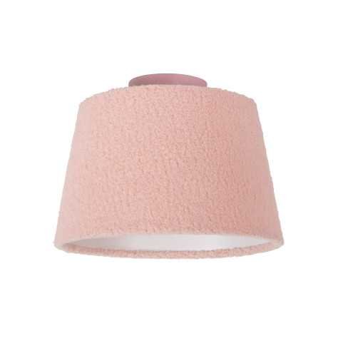 WOOLLY - Plafonnier - 1xE27 - Rose