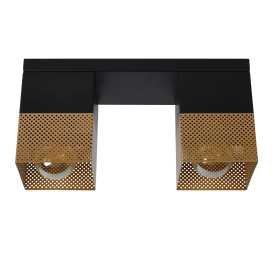 RENATE - Plafonnier - 2xE27 - Or Mat / Laiton 2