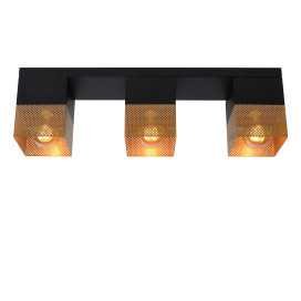 RENATE - Plafonnier - 3xE27 - Or Mat / Laiton