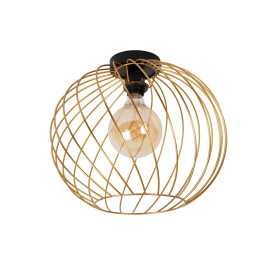 DANZA - Plafonnier - Ø 40 cm - 1xE27 - Or Mat / Laiton 2