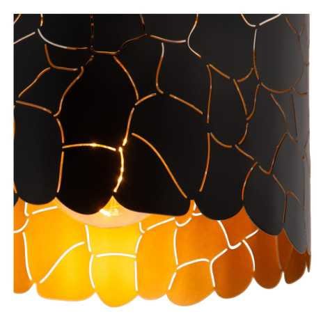 ALMELO - Plafonnier - Ø 25,5 cm - 1xE27 - Noir