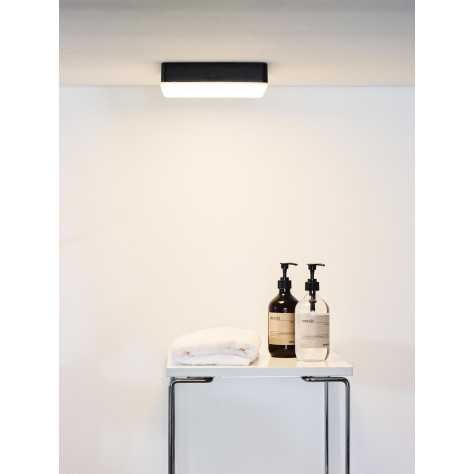 CERES-LED - Plafonnier Salle de bains - LED Dim. - 1x30W 3000K - IP44 - Noir