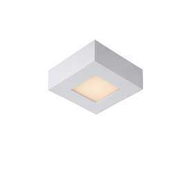 BRICE-LED - Plafonnier Salle de bains - LED Dim. - 1x8W 3000K - IP44 - Blanc