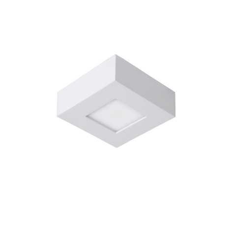 BRICE-LED - Plafonnier Salle de bains - LED Dim. - 1x8W 3000K - IP44 - Blanc