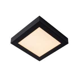 BRICE-LED - Plafonnier Salle de bains - LED Dim. - 1x22W 3000K - IP44 - Noir