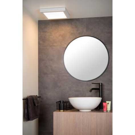 BRICE-LED - Plafonnier Salle de bains - LED Dim. - 1x30W 3000K - IP44 - Blanc