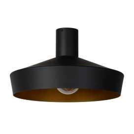 CARDIFF - Plafonnier - Ø 40 cm - 1xE27 - Noir 2