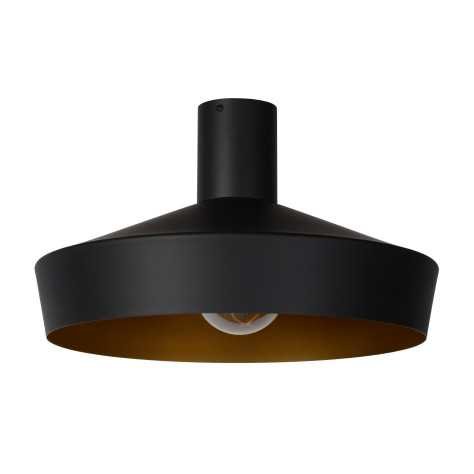 CARDIFF - Plafonnier - Ø 40 cm - 1xE27 - Noir